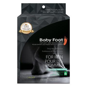 Baby Foot Exfoliation Peel for Men - Mint Scented